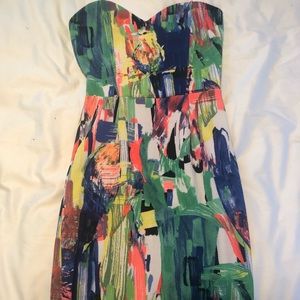 Bodycon colorful dress